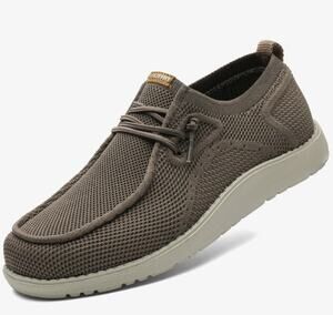 New ITAZERO Men's Khaki Distinto Loafers Casual Shoes Size 14